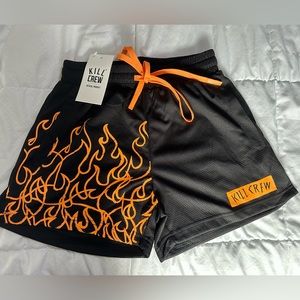 Never worn kill crew shorts with pockets